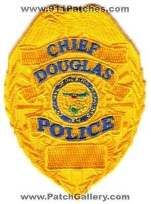 Douglas Police Department Chief (Alabama)
Scan By: PatchGallery.com
Keywords: dept.
