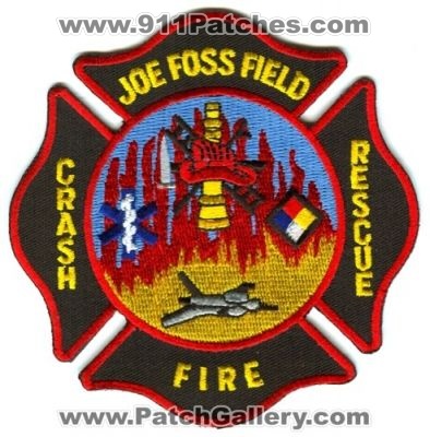 Joe Foss Field Crash Fire Rescue Department (South Dakota)
Scan By: PatchGallery.com
Keywords: dept. cfr arff aircraft airport firefighter firefighting