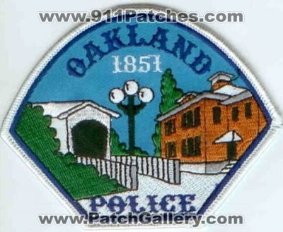 Oakland Police (Oregon)
Thanks to Police-Patches-Collector.com for this scan.
