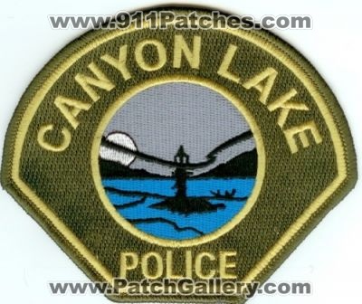 Canyon Lake Police (California)
Thanks to Police-Patches-Collector.com for this scan.
