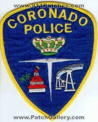Coronado Police (California)
Thanks to Police-Patches-Collector.com for this scan.
