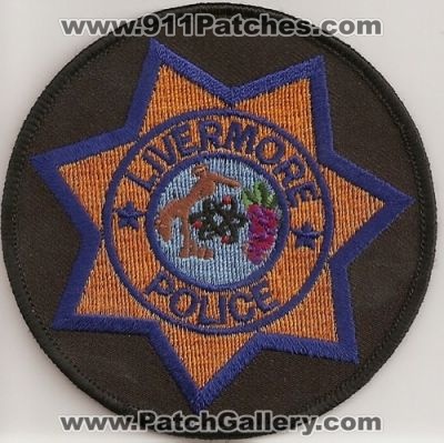 Livermore Police (California)
Thanks to Police-Patches-Collector.com for this scan.
