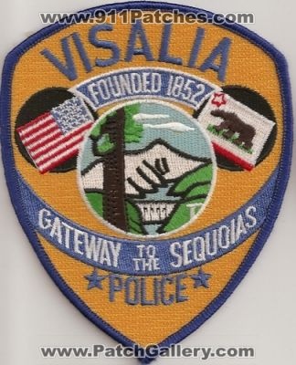 Visalia Police (California)
Thanks to Police-Patches-Collector.com for this scan.
