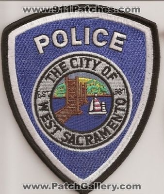 West Sacramento Police (California)
Thanks to Police-Patches-Collector.com for this scan.
Keywords: the city of