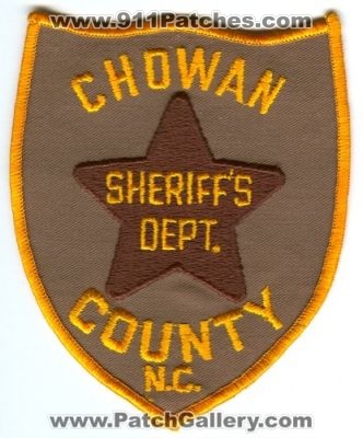 Chowan County Sheriff's Department (North Carolina)
Scan By: PatchGallery.com
Keywords: sheriffs dept