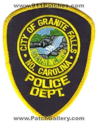 Granite Falls Police Department (North Carolina)
Scan By: PatchGallery.com
Keywords: city of dept