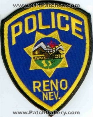 Reno Police (Nevada)
Thanks to Police-Patches-Collector.com for this scan.
