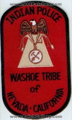 Washoe Tribe Indian Police of Nevada California (Nevada)
Thanks to Police-Patches-Collector.com for this scan.

