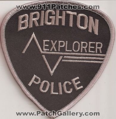 Brighton Police Explorer (Colorado)
Thanks to Police-Patches-Collector.com for this scan.
