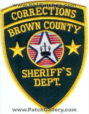 Brown County Sheriff's Department Corrections (Wisconsin)
Thanks to Police-Patches-Collector.com for this scan.
Keywords: sheriffs dept