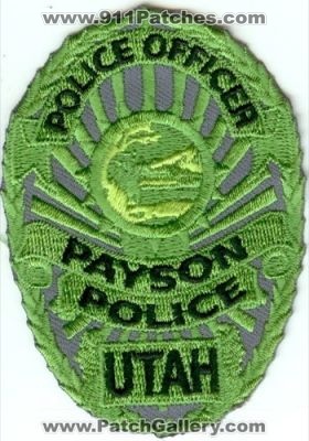 Payson Police Officer (Utah)
Thanks to Police-Patches-Collector.com for this scan.
