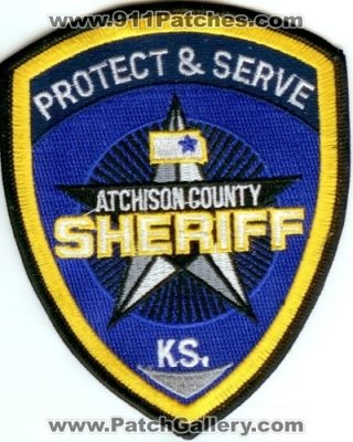Atchison County Sheriff (Kansas)
Thanks to Police-Patches-Collector.com for this scan.

