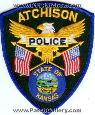 Atchison Police (Kansas)
Thanks to Police-Patches-Collector.com for this scan.
