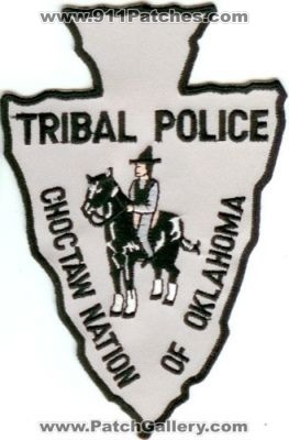 Choctaw Nation Tribal Police (Oklahoma)
Thanks to Police-Patches-Collector.com for this scan.
Keywords: of