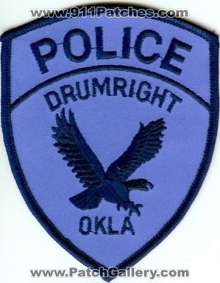 Drumright Police (Oklahoma)
Thanks to Police-Patches-Collector.com for this scan.
