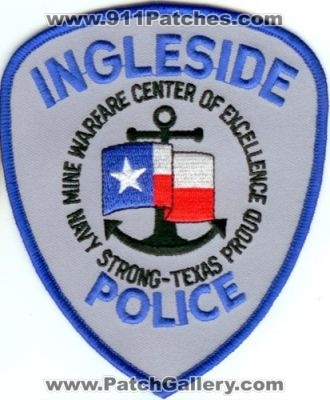 Ingleside Police (Texas)
Thanks to Police-Patches-Collector.com for this scan.
