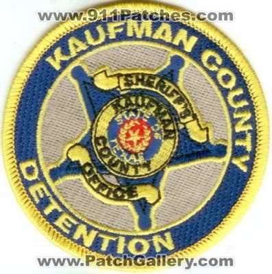 Kaufman County Sheriff's Office Detention (Texas)
Thanks to Police-Patches-Collector.com for this scan.
Keywords: sheriffs