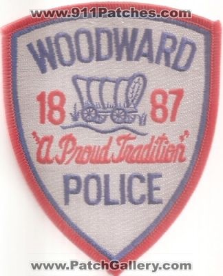 Woodward Police (Oklahoma)
Thanks to Police-Patches-Collector.com for this scan.
