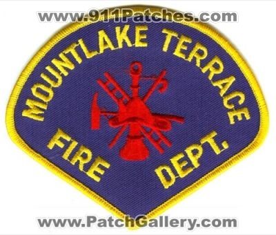 Mountlake Terrace Fire Department Patch (Washington)
Scan By: PatchGallery.com
Keywords: dept.