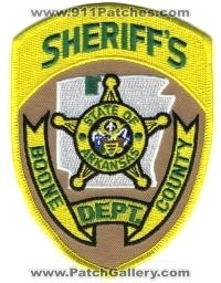 Boone County Sheriff's Department (Arkansas)
Thanks to BensPatchCollection.com for this scan.
Keywords: sheriffs dept