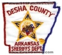 Desha County Sheriffs Department (Arkansas)
Thanks to BensPatchCollection.com for this scan.
Keywords: dept