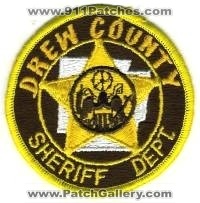 Drew County Sheriff Department (Arkansas)
Thanks to BensPatchCollection.com for this scan.
Keywords: dept