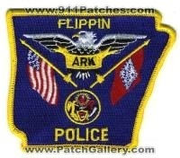 Flippin Police (Arkansas)
Thanks to BensPatchCollection.com for this scan.
