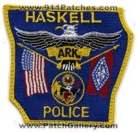 Haskell Police (Arkansas)
Thanks to BensPatchCollection.com for this scan.
