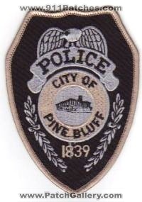 Pine Bluff Police (Arkansas)
Thanks to BensPatchCollection.com for this scan.
Keywords: city of