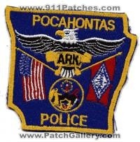 Pocahontas Police (Arkansas)
Thanks to BensPatchCollection.com for this scan.
