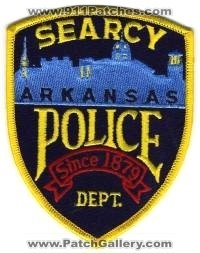 Searcy Police Department (Arkansas)
Thanks to BensPatchCollection.com for this scan.
Keywords: dept