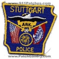 Stuttgart Police (Arkansas)
Thanks to BensPatchCollection.com for this scan.
