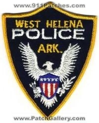 West Helena Police (Arkansas)
Thanks to BensPatchCollection.com for this scan.
