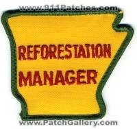 Arkansas Forestry Commission Reforestation Manager (Arkansas)
Thanks to BensPatchCollection.com for this scan.
Keywords: fire wildland