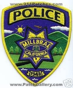 Millbrae Police (California)
Thanks to apdsgt for this scan.
