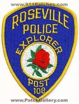Roseville Police Explorer Post 108 (California)
Thanks to apdsgt for this scan.

