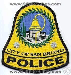 San Bruno Police (California)
Thanks to apdsgt for this scan.
Keywords: city of