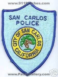 San Carlos Police (California)
Thanks to apdsgt for this scan.
Keywords: city of