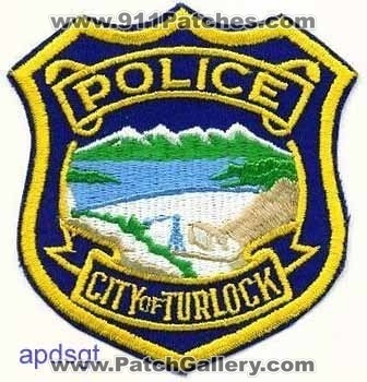 Turlock Police (California)
Thanks to apdsgt for this scan.
Keywords: city of