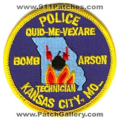 Kansas City Police Bomb Arson Technician (Missouri)
Scan By: PatchGallery.com
