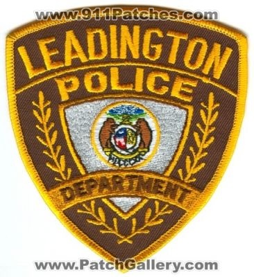 Leadington Police Department (Missouri)
Scan By: PatchGallery.com
