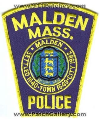 Malden Police (Massachusetts)
Scan By: PatchGallery.com
