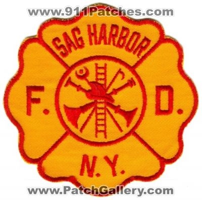 Sag Harbor Fire Department Patch (New York)
[b]Scan From: Our Collection[/b]
Keywords: f.d. fd