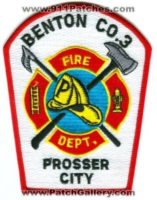Benton County Fire District 3 Prosser City (Washington)
Scan By: PatchGallery.com
Keywords: co. dist. number no. #3 department dept.