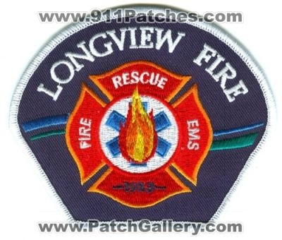 Longview Fire Rescue EMS Department (Washington)
Scan By: PatchGallery.com
Keywords: dept.