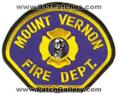 Mount Vernon Fire Department Patch (Washington)
Scan By: PatchGallery.com
Keywords: mt. dept.