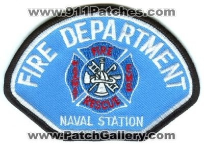 Naval Station Fire Department Patch (Washington)
Scan By: PatchGallery.com
Keywords: dept. rescue usn navy military