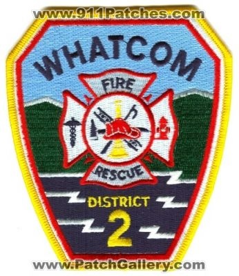 Whatcom County Fire District 2 (Washington)
Scan By: PatchGallery.com
Keywords: co. dist. number no. #2 department dept. rescue