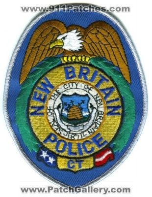 New Britain Police (Connecticut)
Scan By: PatchGallery.com
