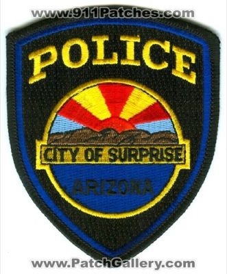 Surprise Police (Arizona)
Scan By: PatchGallery.com
Keywords: city of